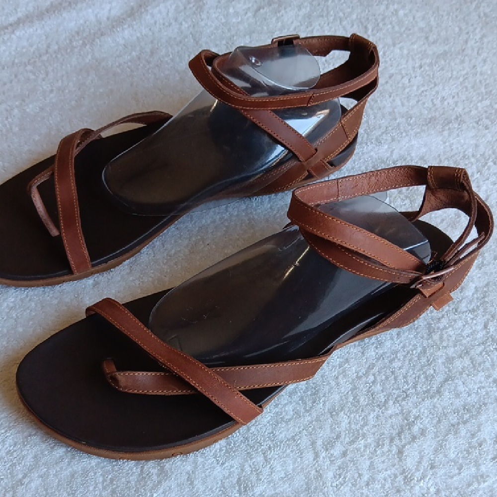 Chaco Brown Strappy Sandals - Picture 6 of 16